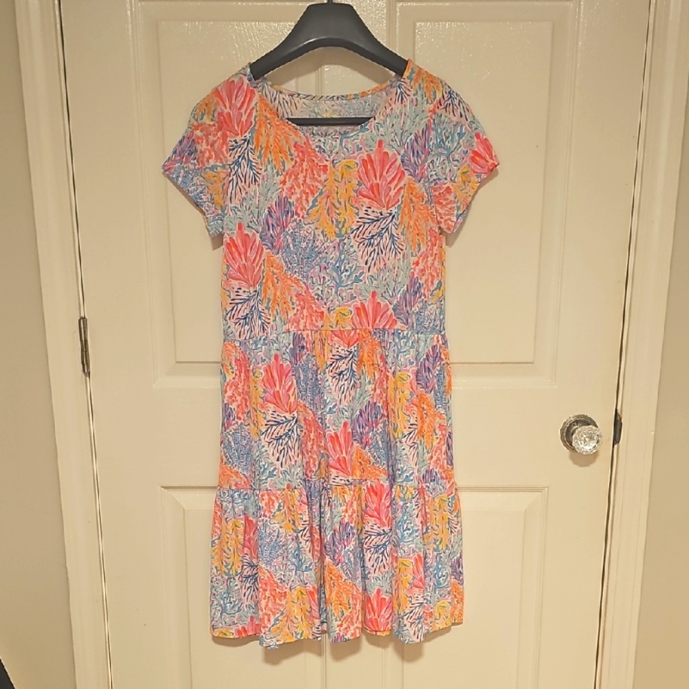 Lilly Pilulitzer Coral Dress Medium
